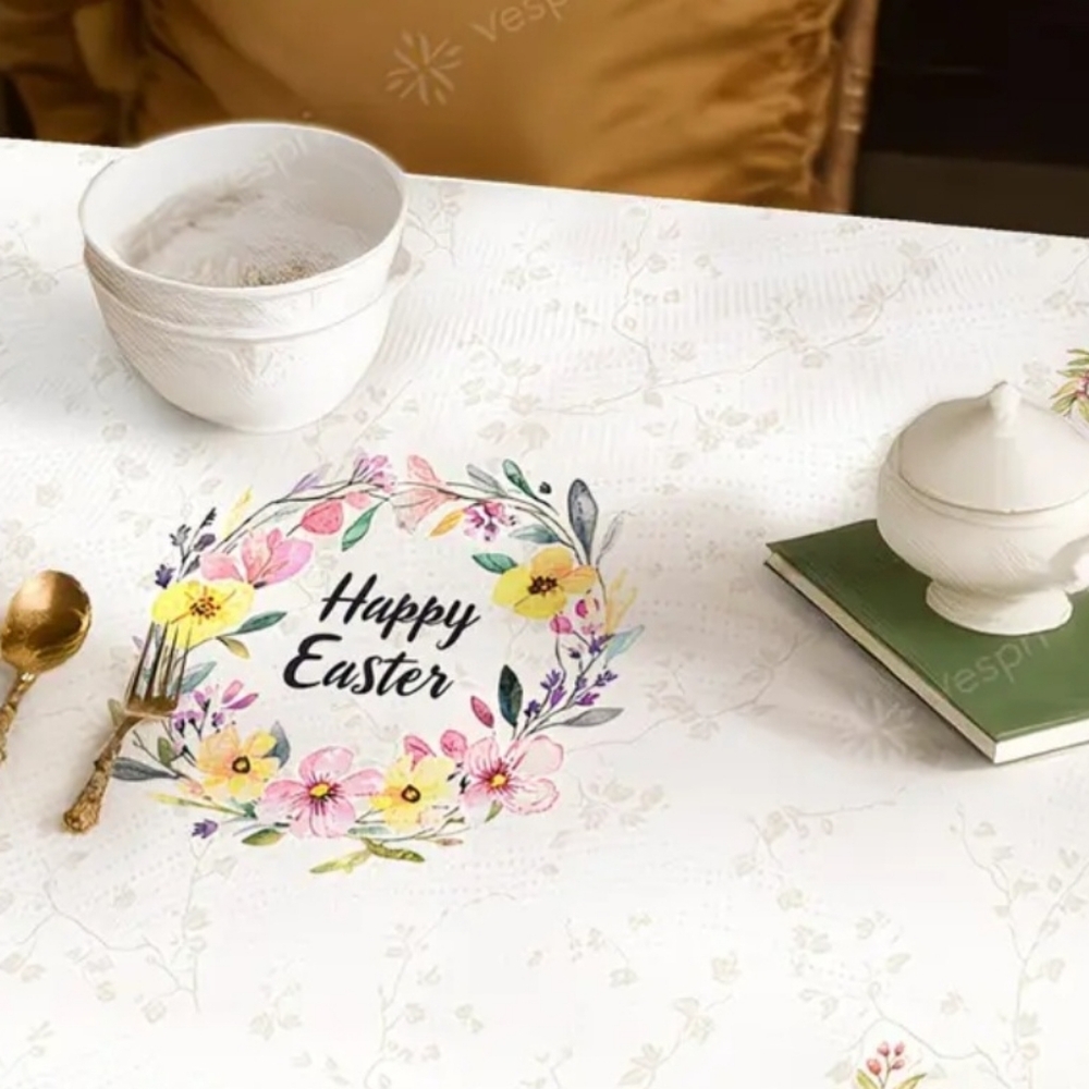 Vespri Easter/Spring Table Cloth - Picture 4 of 5